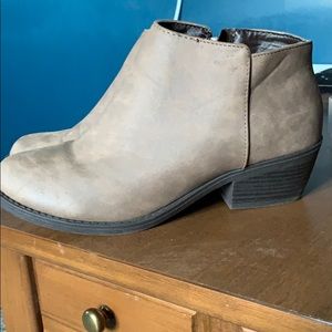 Gray Booties
